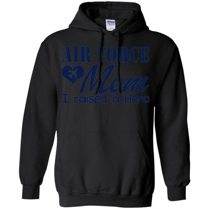 Air Force Mom T-shirt I Raise A Hero Black