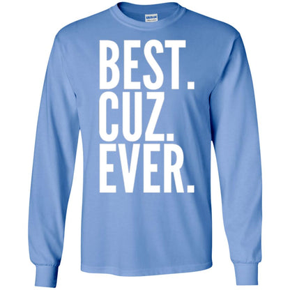 Cousin T-shirt Best Cuz Ever Carolina Blue