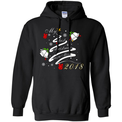 My Last Christmas As A Miss 2018 X-mas Shirt For Married Womens Black