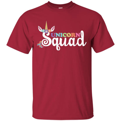 Unicorn Squad Unicorn Lover T-shirt Cardinal
