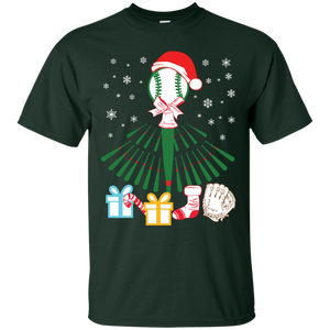 Baseball Christmas T-Shirt