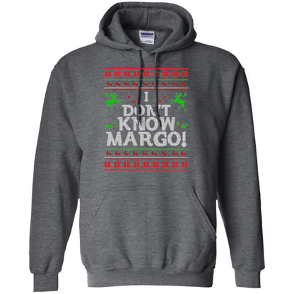 Christmas T-shirt I Don't Know Margo Dark Heather