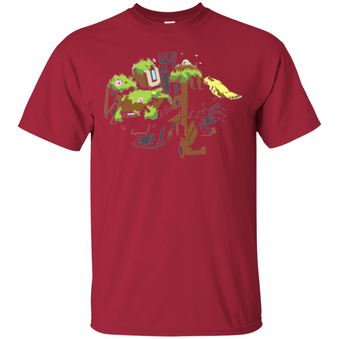 Film T-shirt Bastion Overgrown Spray T-shirt Cardinal