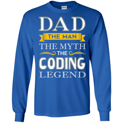 Daddy T-shirt The Man The Myth Colding Legend Royal