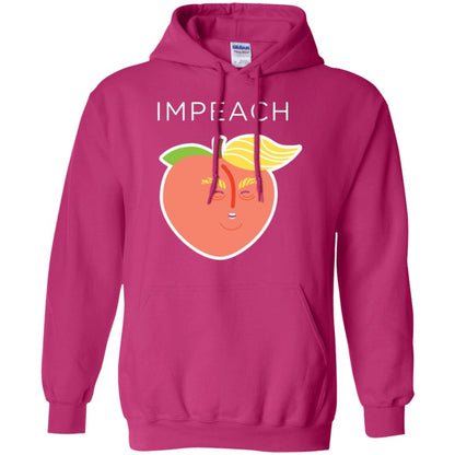 Anti Trump Peach Emoji T-shirt Impeach Donald Heliconia