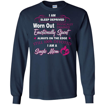 Always On The Edge Still 100_ Devoted I Am A Single Mom Navy