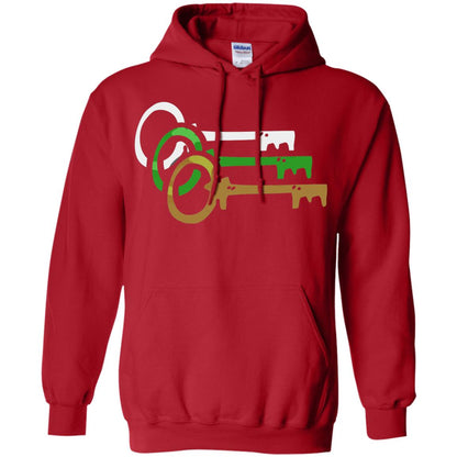 Player One Ready Keys Gamer T-shirt Red