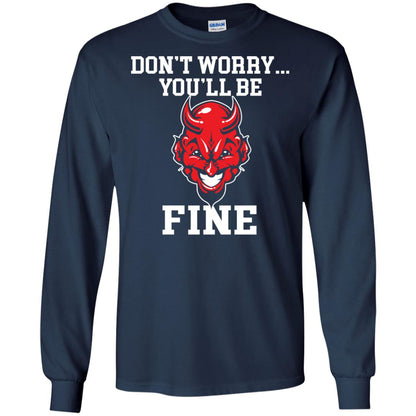 Don_t Worry You_ll Be Fine Shirt Navy