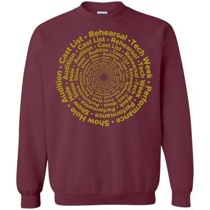 Actor T-shirt Circle Of Life Stages Maroon