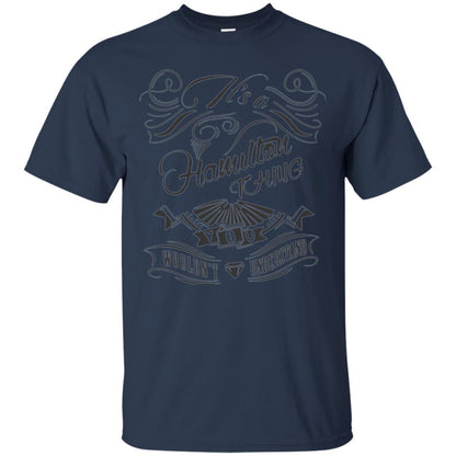Musican T-shirt It_s A Hamilton Thing Navy