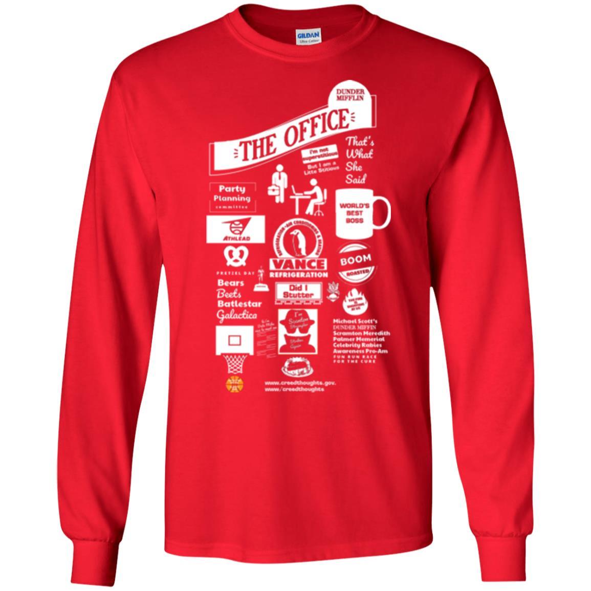 The Mashup Ofice T-shirt Red