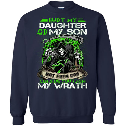Hurt My Daughter Or My Son Even God Can Save You From My Wrath Navy