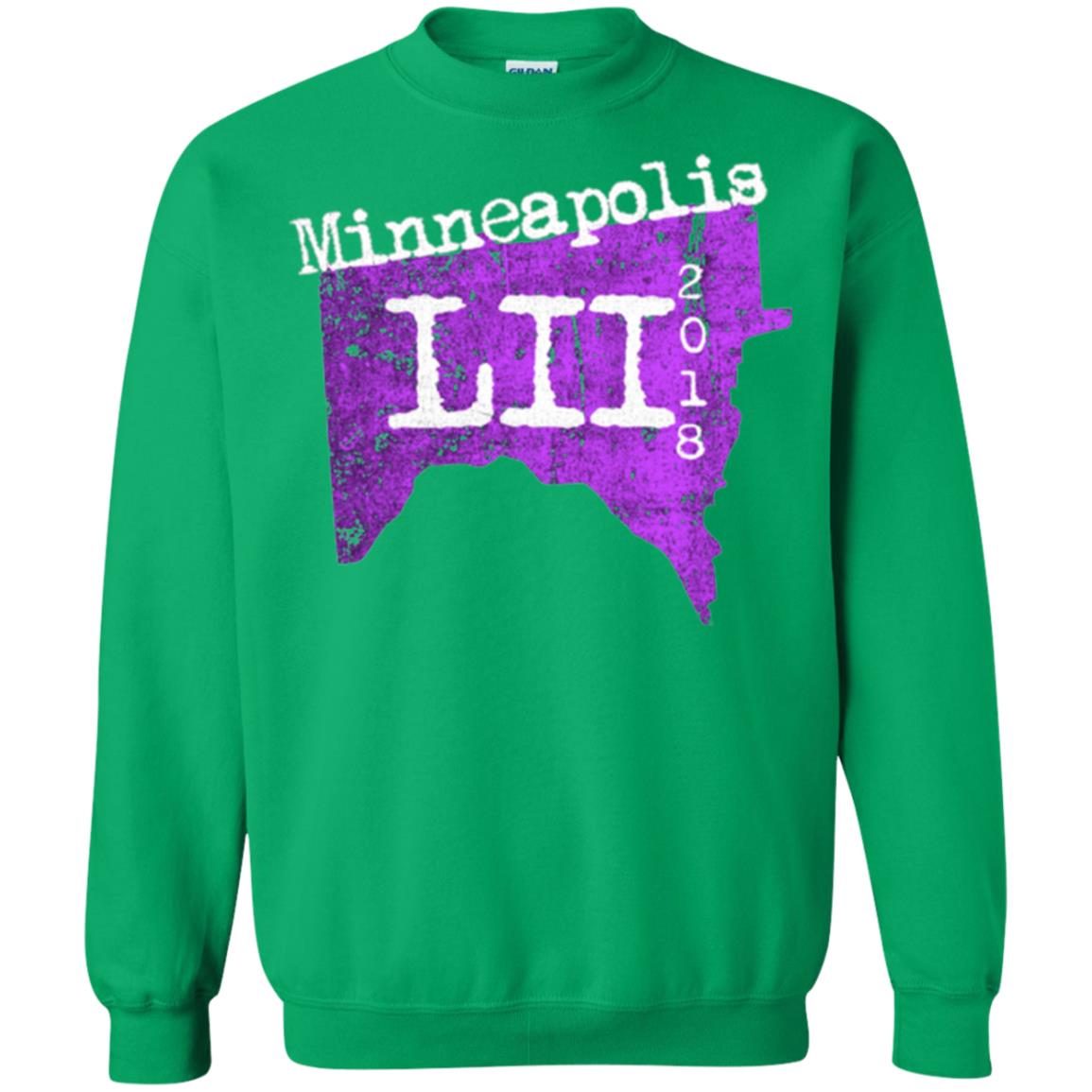 Football Lover T-shirt Minneapolis Minnesota 2018 T-shirt Irish Green