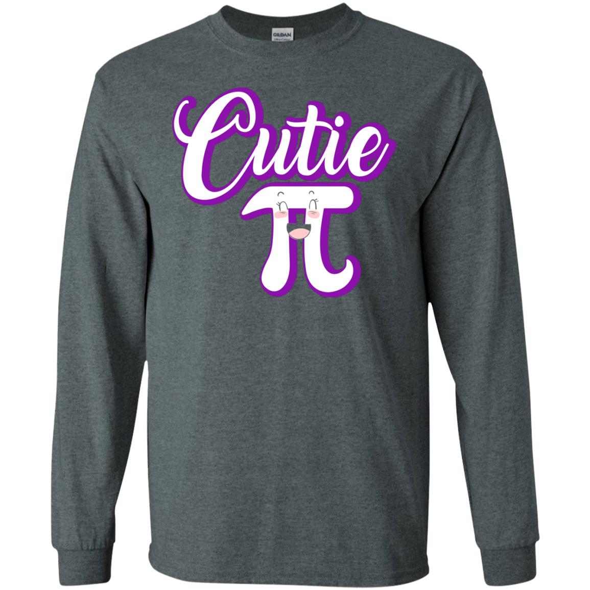 Cutie Pi Math Teacher T-shirt Dark Heather