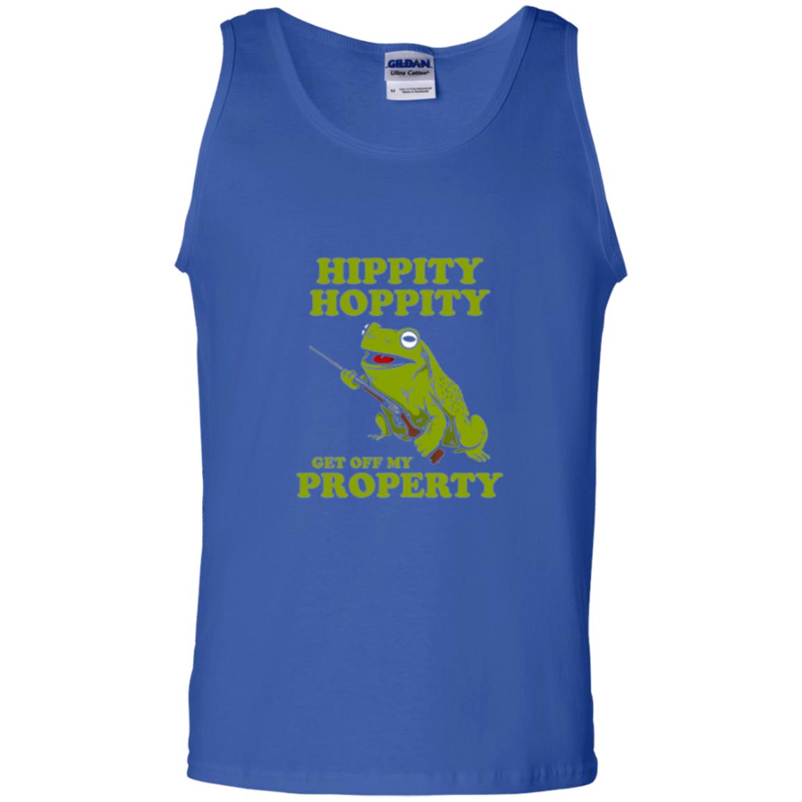 Frog Lover T-shirt Hippity Hoppity Get Off My Property Royal