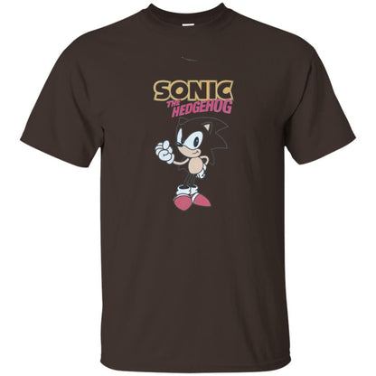 Movie T-Shirt Sonic The Hedgehog Dark Chocolate
