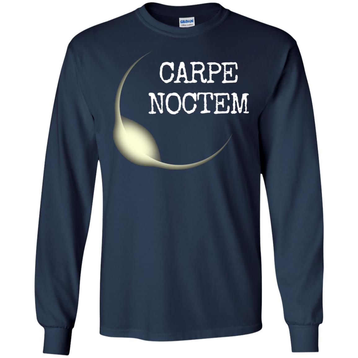 Carpe Noctem Lunar Eclipse T Shirt Navy