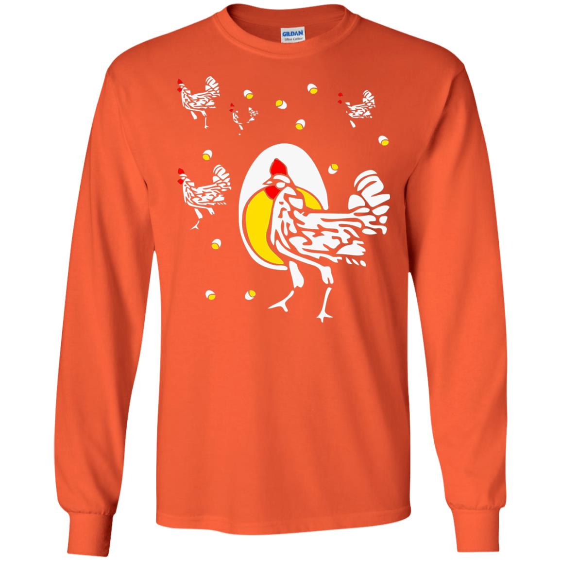 Chicken Shirt Roseanne T-shirt Orange