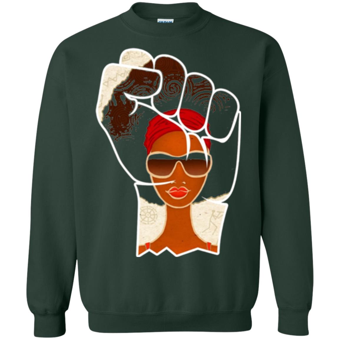 Civil Rights Black History Movement T-shirt Forest Green