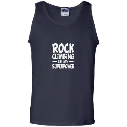 Rock Climbing Is My Superpower Shirt Navy