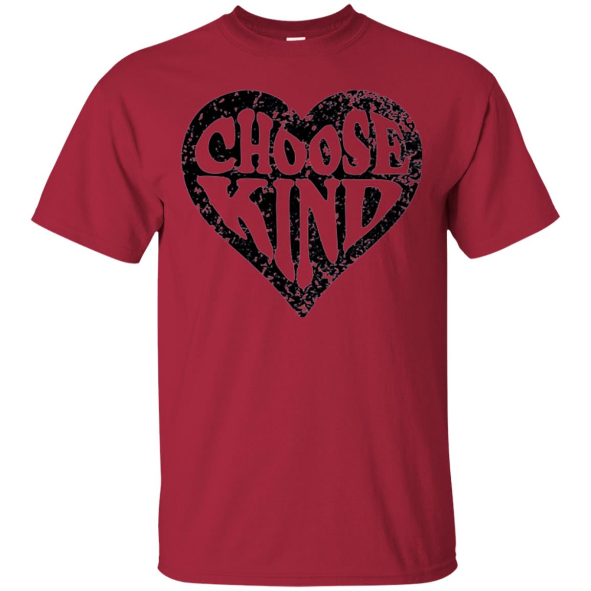 Anti Bullying T-shirt Choose Kind Movement Cardinal