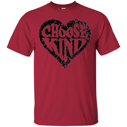Anti Bullying T-shirt Choose Kind Movement Cardinal