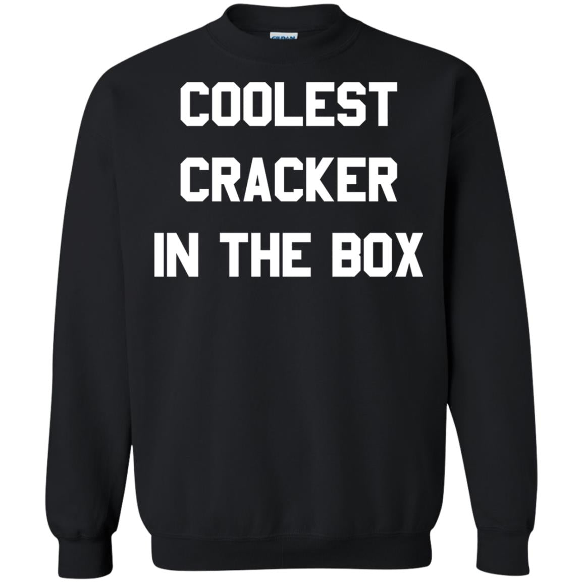 Coolest Cracker In The Box T-shirt Black