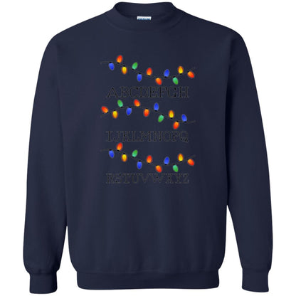 Christmas T-shirt Fairy Lights Navy