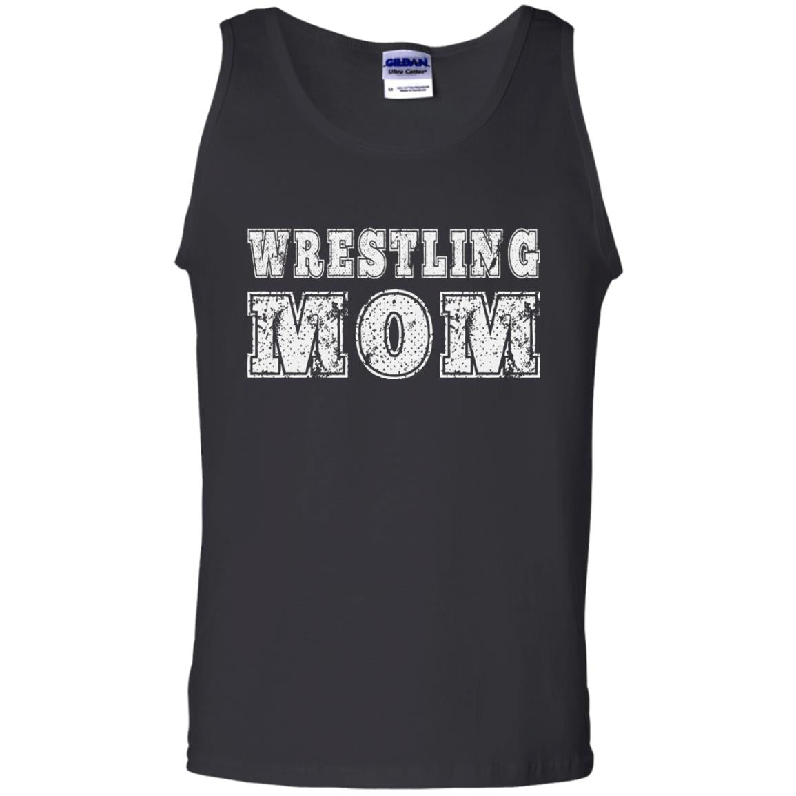 Wrestling Mom Mommy T-shirt Black