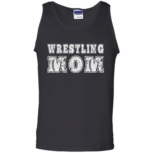 Wrestling Mom Mommy T-shirt Black