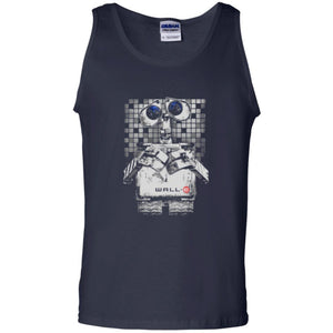 Film T-shirt Wall-e Tile Portrait Graphic