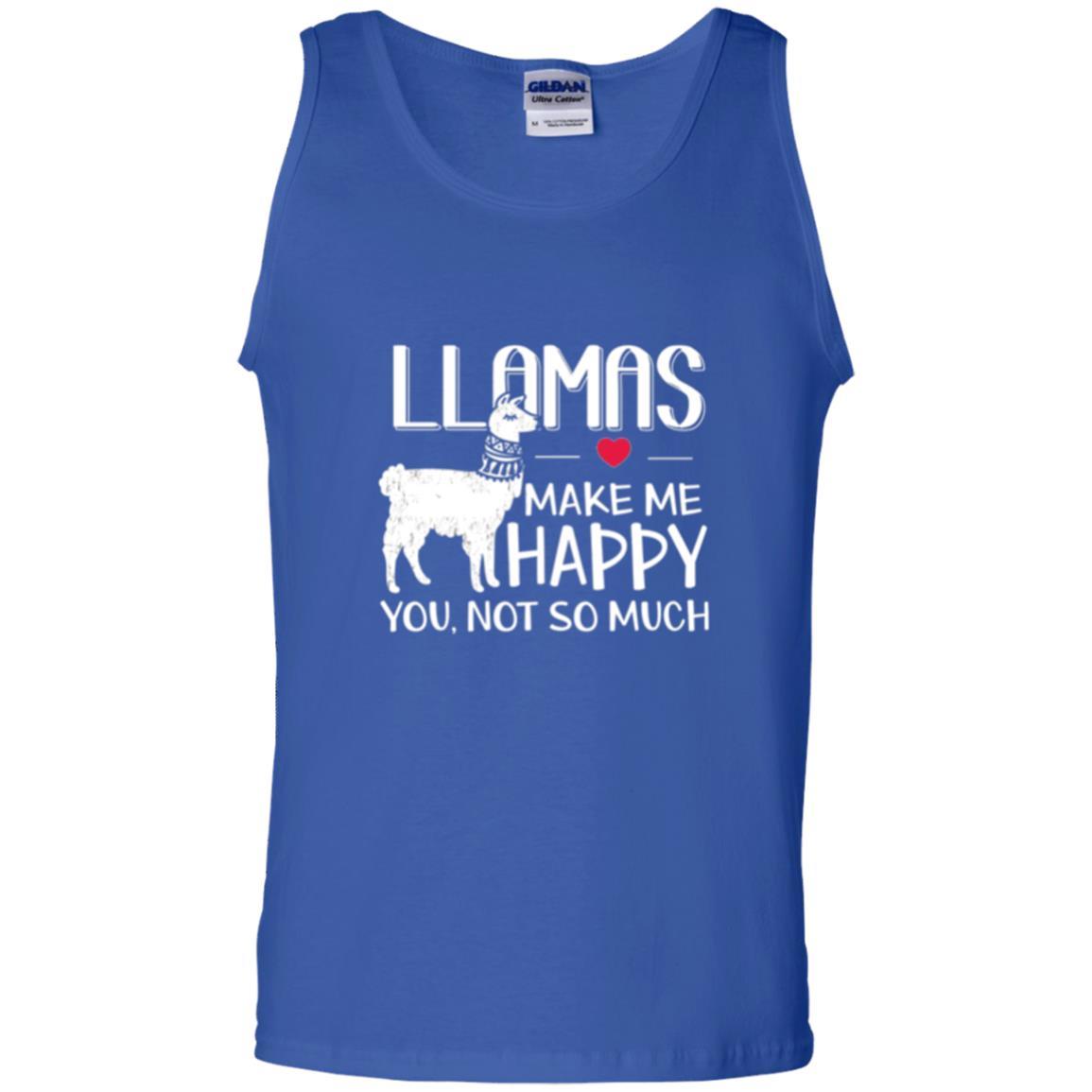 Llamas Make Me Happy You Not So Much T-shirt