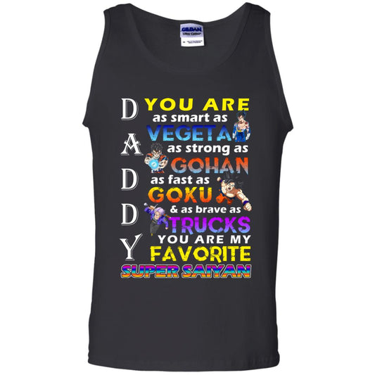 You Are As Smart As Vegeta Daddy T-shirt Black