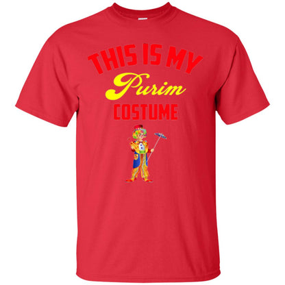 This Is My Purim Costume Purim Day T-shirt Red