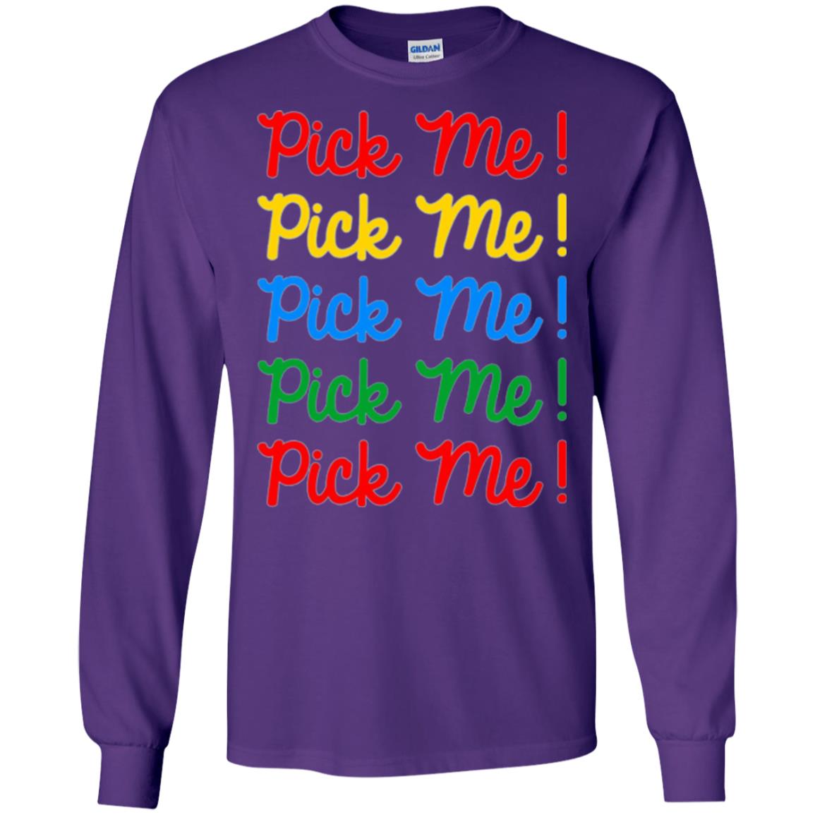 Pick Me Contestant T-shirt Purple