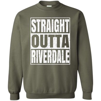 United States T-Shirt Straight Outta Riverdale Military Green