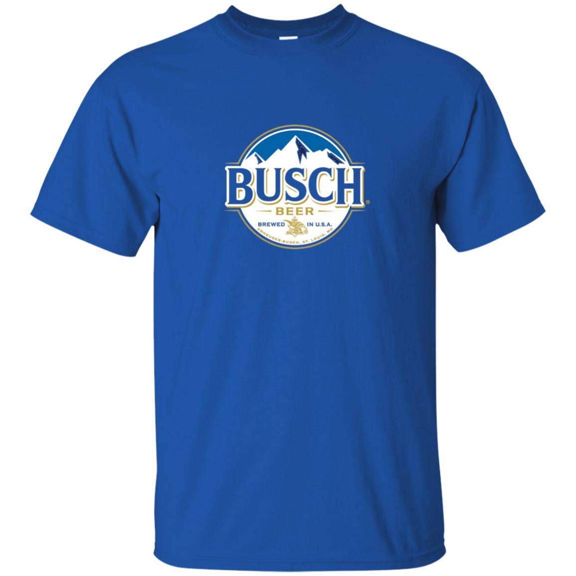 Beer Lovers T-shirt Busch Beer Royal