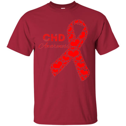 Chd Congenital Heart Defect Awareness T-shirt National Wear Red Cardinal
