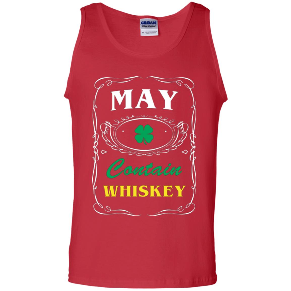 Saint Patrick's Day T-shirt May Contain Whiskey Red