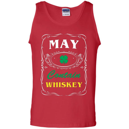 Saint Patrick's Day T-shirt May Contain Whiskey Red