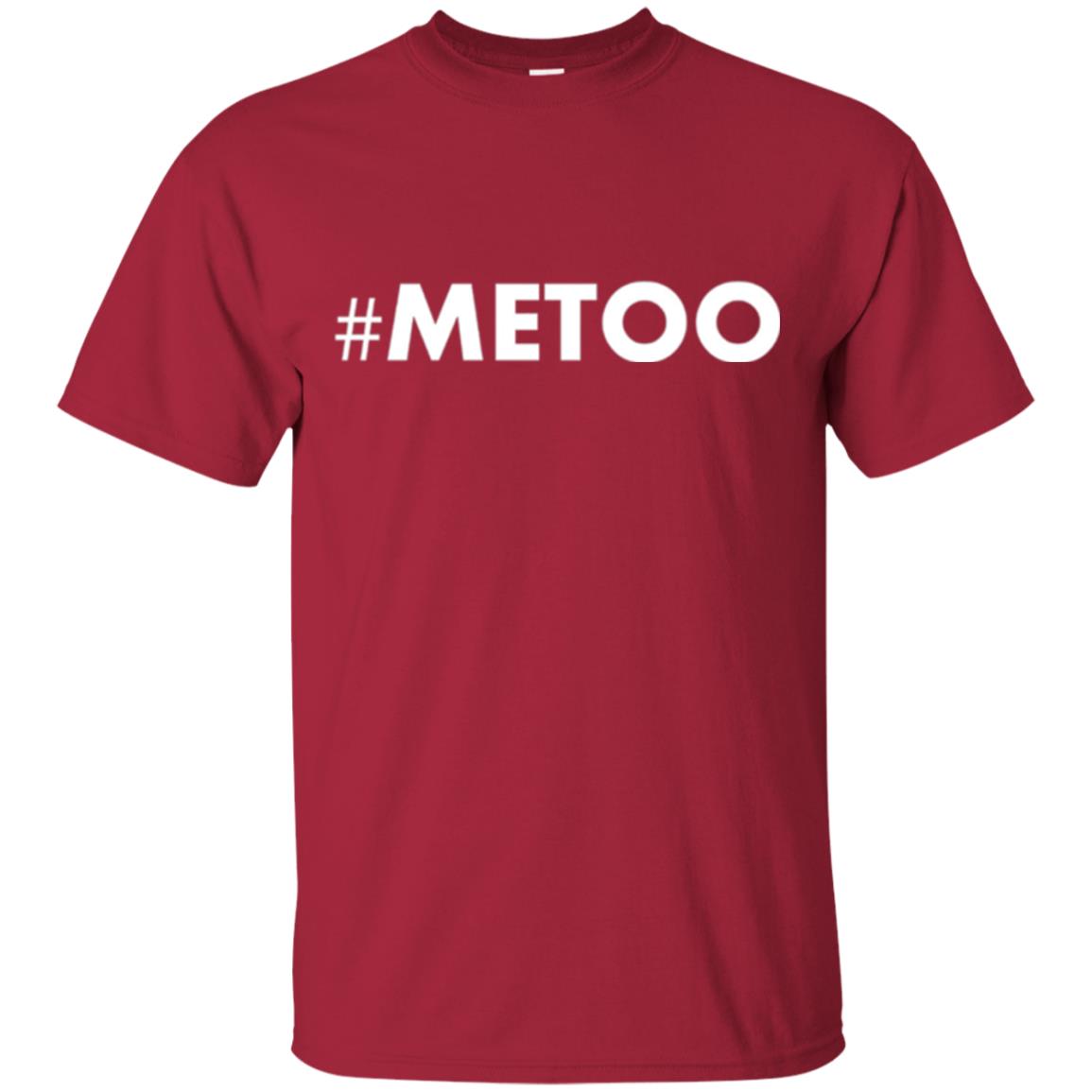 Sexual Harassment Awareness T-shirt Hashtag Me Too Cardinal