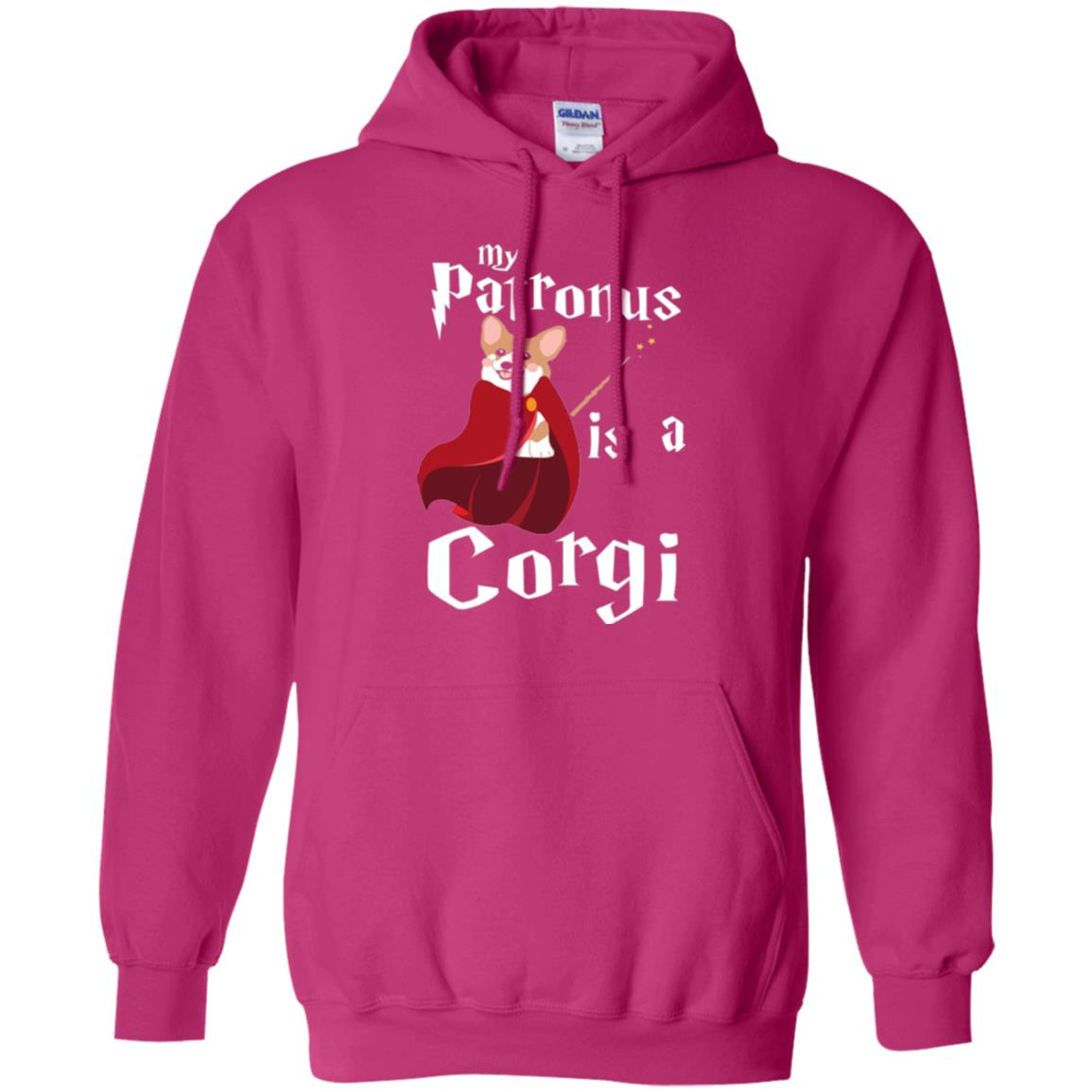 Dog Lover T-shirt My Patronus Is A Corgi Heliconia