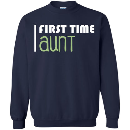 First Time Aunt New Auntie Shirt Navy