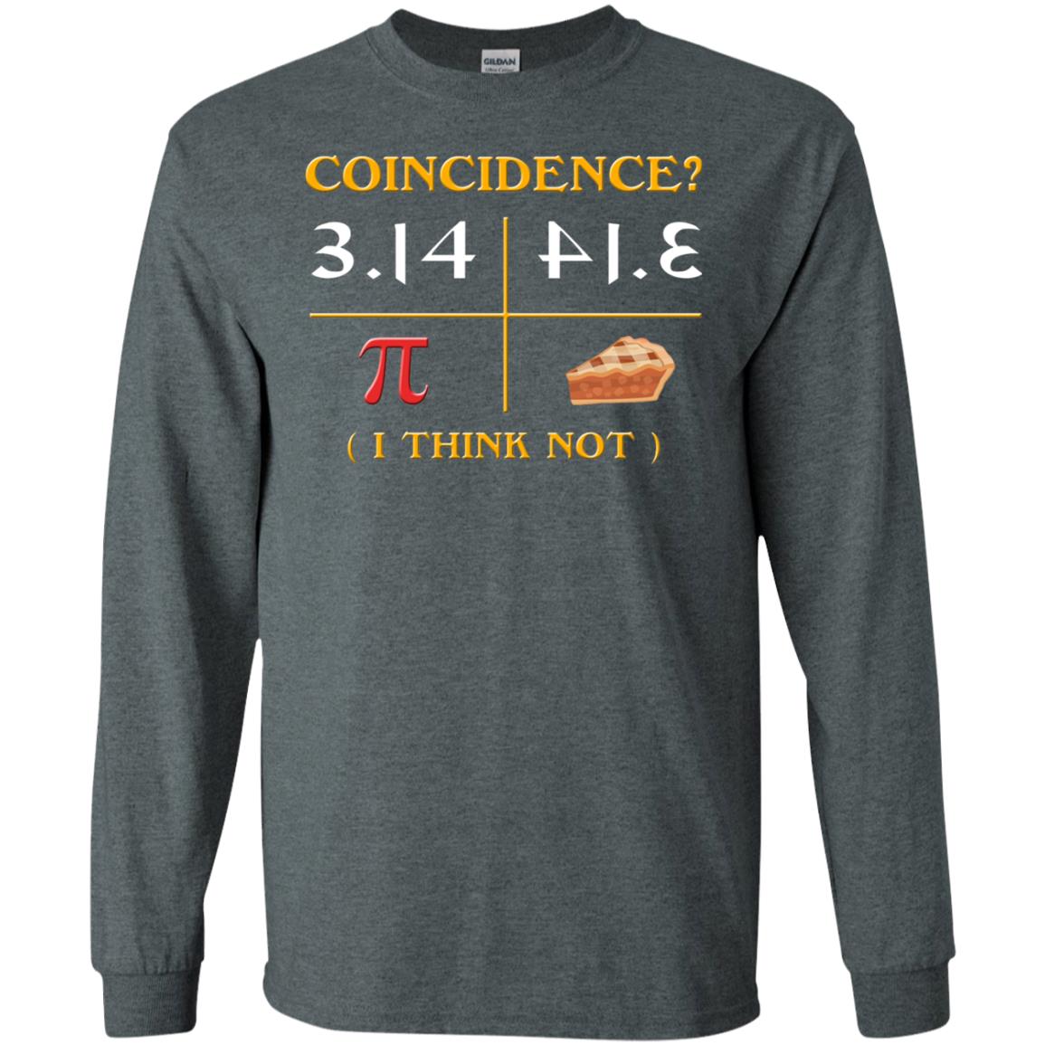 Pi Day 2018 Funny Pie Style T-shirt For Math Geeks Dark Heather