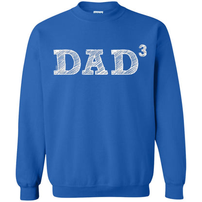 Men_s Dad3, Three Kids Father_s Day, Father Of Three T-shirt Royal