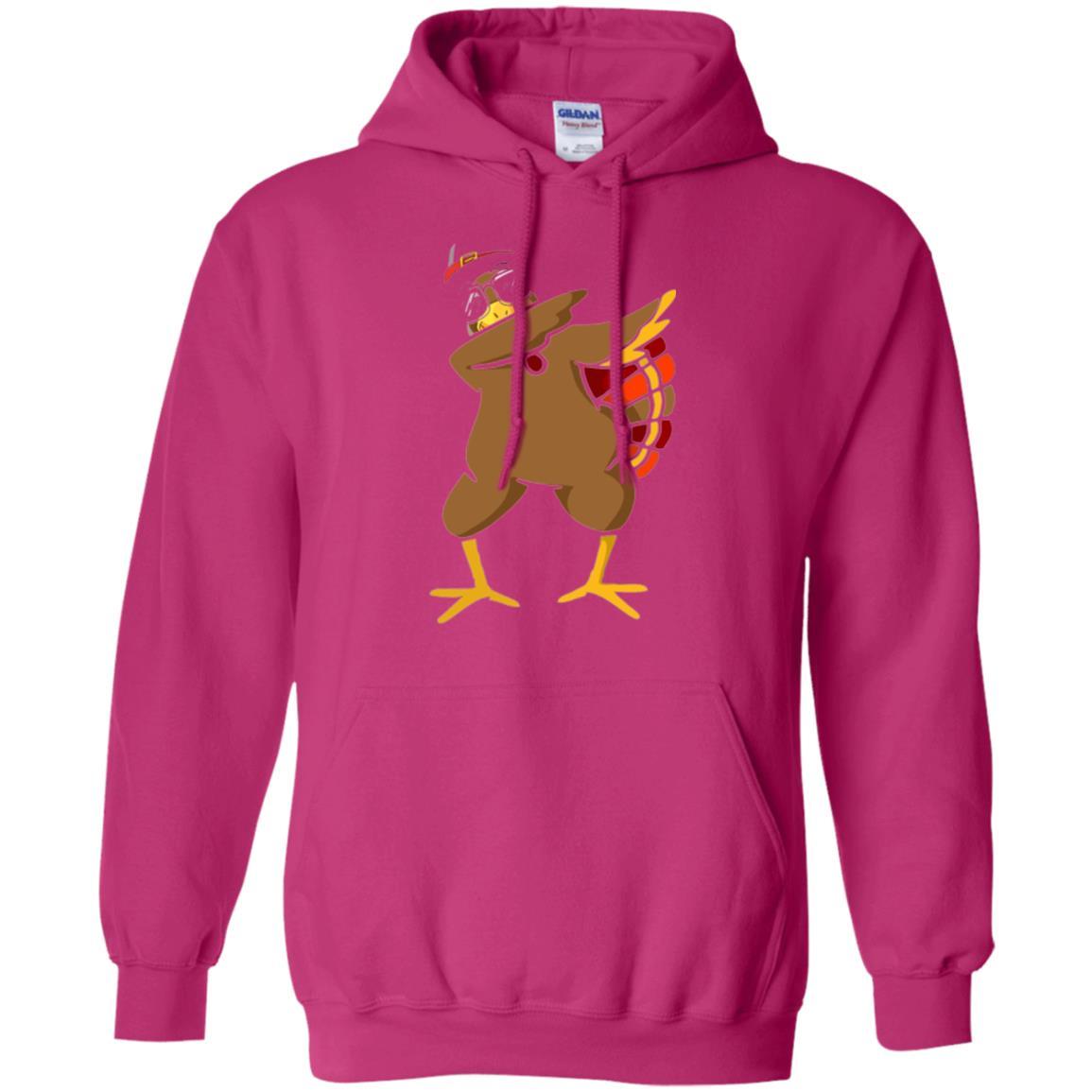 Thanksgiving T-shirt Dabbing Turkey Heliconia