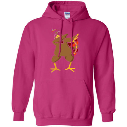 Thanksgiving T-shirt Dabbing Turkey Heliconia
