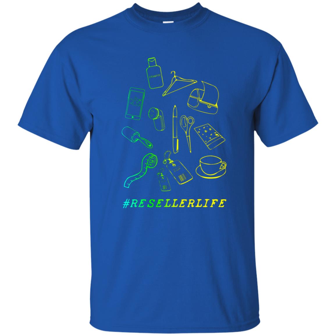 Reseller Life Entrepreneur Self Employed Reselling Gift Shirt Royal
