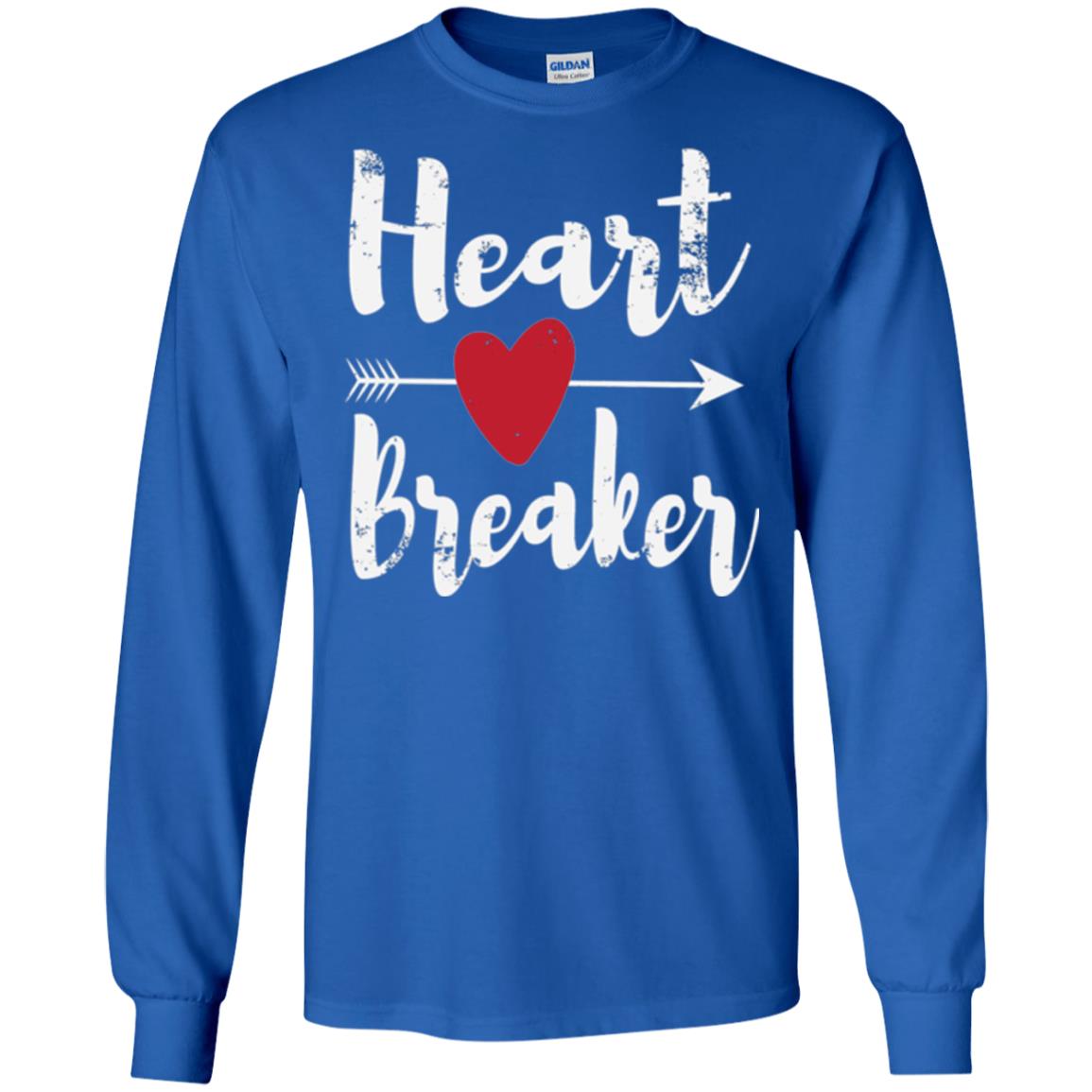 Valentines Day T-shirt Heart Breaker T-shirt Royal