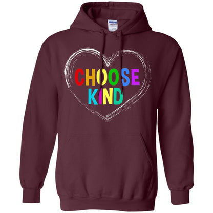 Choose Kind Anti Bullying T-shirt Maroon